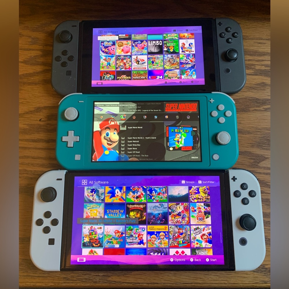 Nintendo switch 512gb-1tb